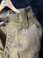 Charger l&#39;image dans la galerie, Original British Army Battledress Trousers - Size 8 - 33&quot; Waist - The Militaria Shop
