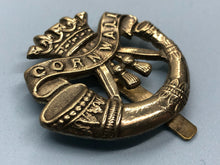 Load image into Gallery viewer, Original WW2 British Army Duke of Cornwall&#39;s Light Infantry Cap Badge
