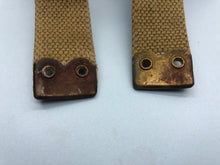 Load image into Gallery viewer, Original WW2 British Army Tan Webbing Shoulder Strap 37 Pattern
