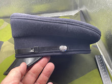 Charger l&#39;image dans la galerie, Original British Army / Prison Officer&#39;s / Police Peaked Cap - Size 58cm - The Militaria Shop
