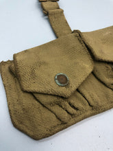 Load image into Gallery viewer, Original WW2 British Army 37 Pattern Double Rifle Pouch
