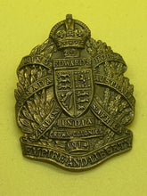 Load image into Gallery viewer, Original WW1 British Army 2nd King Edward&#39;s Horse Regiment Cap Badge
