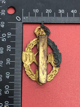 Load image into Gallery viewer, Original WW2 British Army REME Royal Electrical Mechanical Engineers Cap Badge
