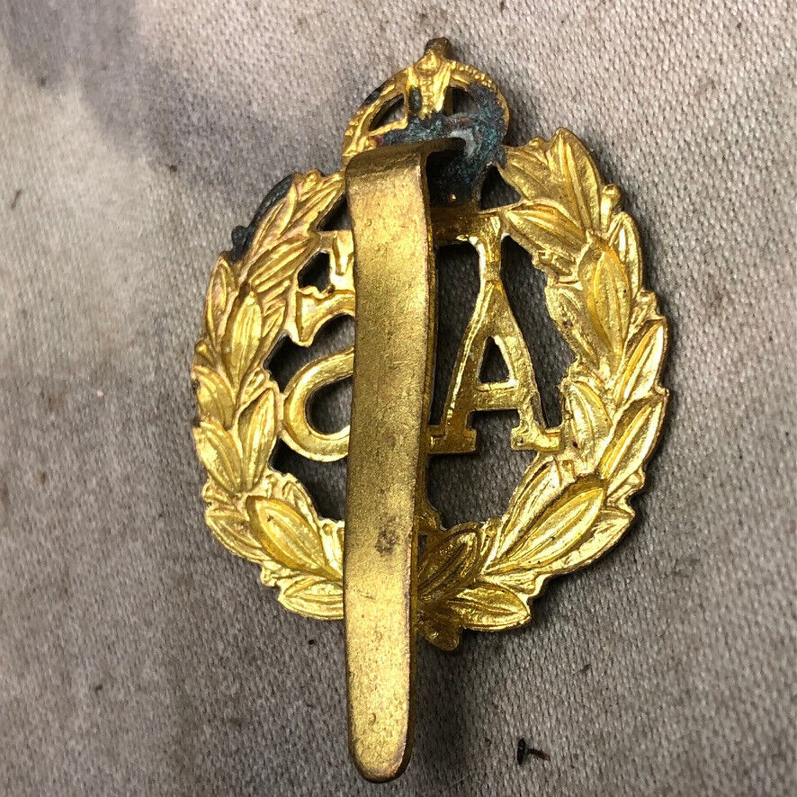 Original WW2 British Army Auxiliary Territorial Service ATS Cap Badge - The Militaria Shop