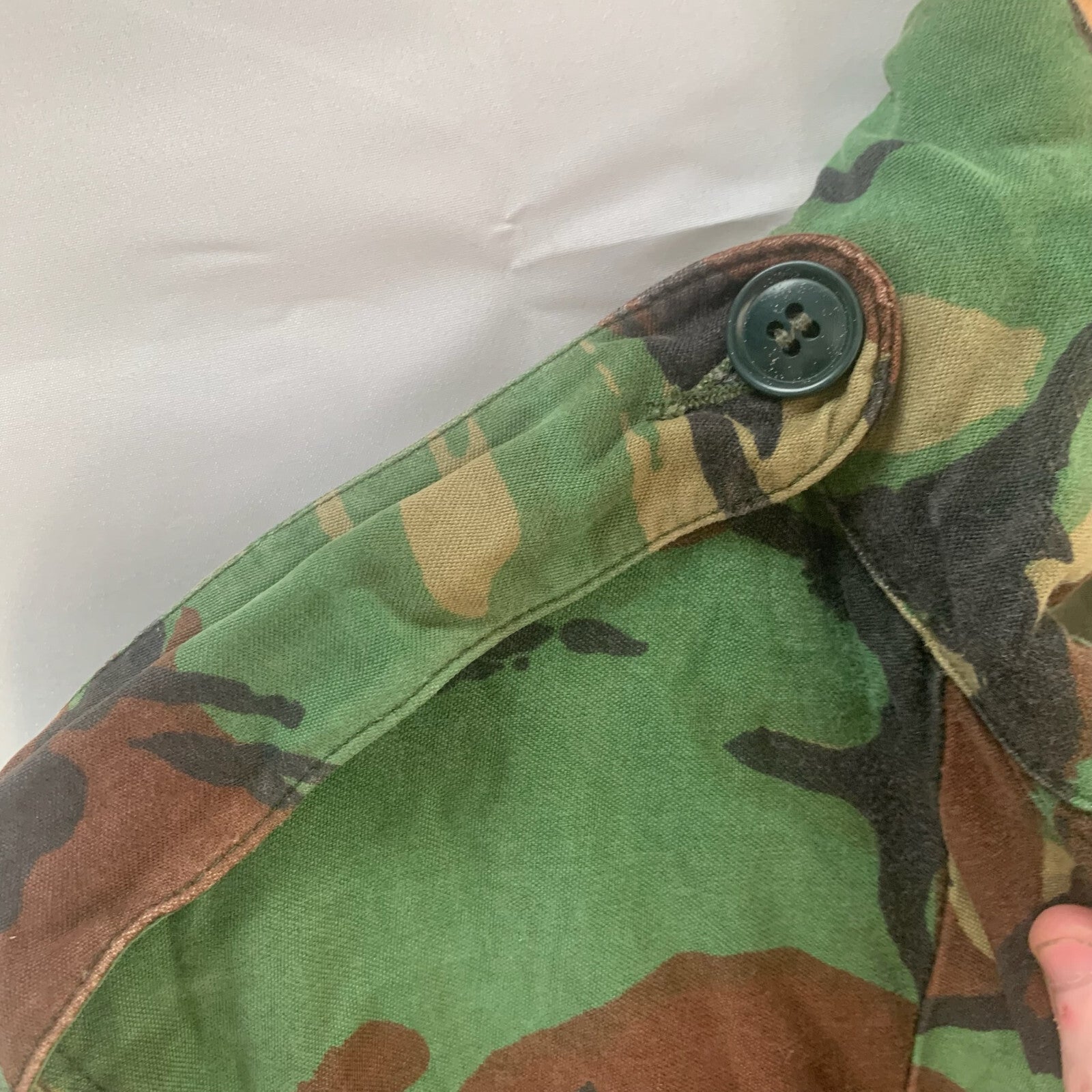 Original British Army 68 Pattern DPM Camouflaged Smock - Size 1 - 36" Chest - The Militaria Shop