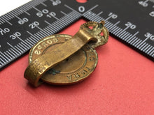 Load image into Gallery viewer, Original WW2 British Army Catering Corps Kings Crown Cap Badge
