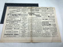 Load image into Gallery viewer, Original WW2 British Newspaper Channel Islands Occupation Jersey - October 1940
