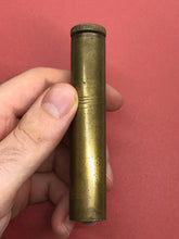 Charger l&#39;image dans la galerie, Original WW1 / WW2 British Army SMLE Lee Enfield Rifle Brass Oil Bottle
