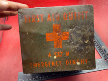 Load image into Gallery viewer, Original British Royal Air Force RAF AM First Aid Outfit Tin - Emergency Dinghy
