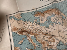 Load image into Gallery viewer, Original WW2 German Luftwaffe Map of Europe &amp; Russia
