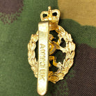 Original British Staybrite Army Cap Badge - Women's Royal Army Corps - The Militaria Shop