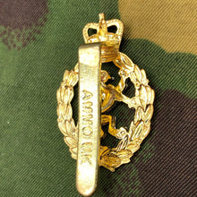 Load image into Gallery viewer, Original British Staybrite Army Cap Badge - Women&#39;s Royal Army Corps - The Militaria Shop

