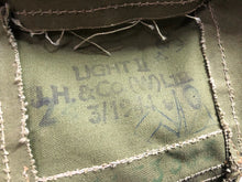 Load image into Gallery viewer, Original WW2 British Army Lightweight Assault Gas Mask Bag 1944 Dated
