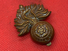 Load image into Gallery viewer, Original WW1 / WW2 British Army City of London Fusiliers Cap Badge
