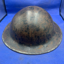 Load image into Gallery viewer, Original British Army WW2 Mk1* Combat Helmet
