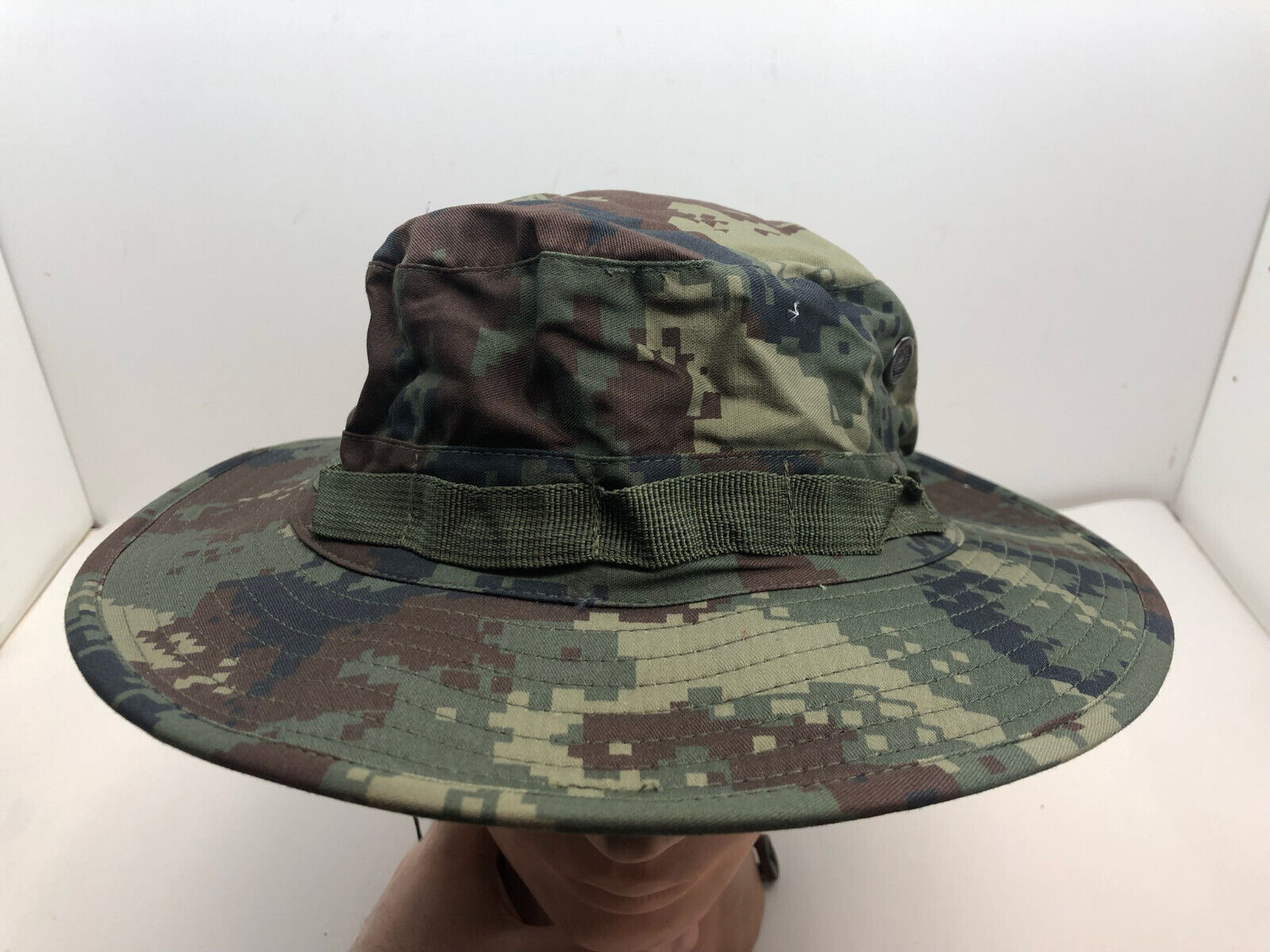 Genuine US Army Digital Jungle Camouflage Boonie Sun Hat Type II - Size 6 1/2 - The Militaria Shop