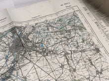 Load image into Gallery viewer, Original WW2 German Army Map of Douai, France
