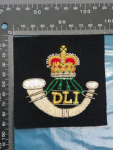 Lade das Bild in den Galerie-Viewer, British Army Bullion Embroidered Blazer Badge - Durham Light Infantry
