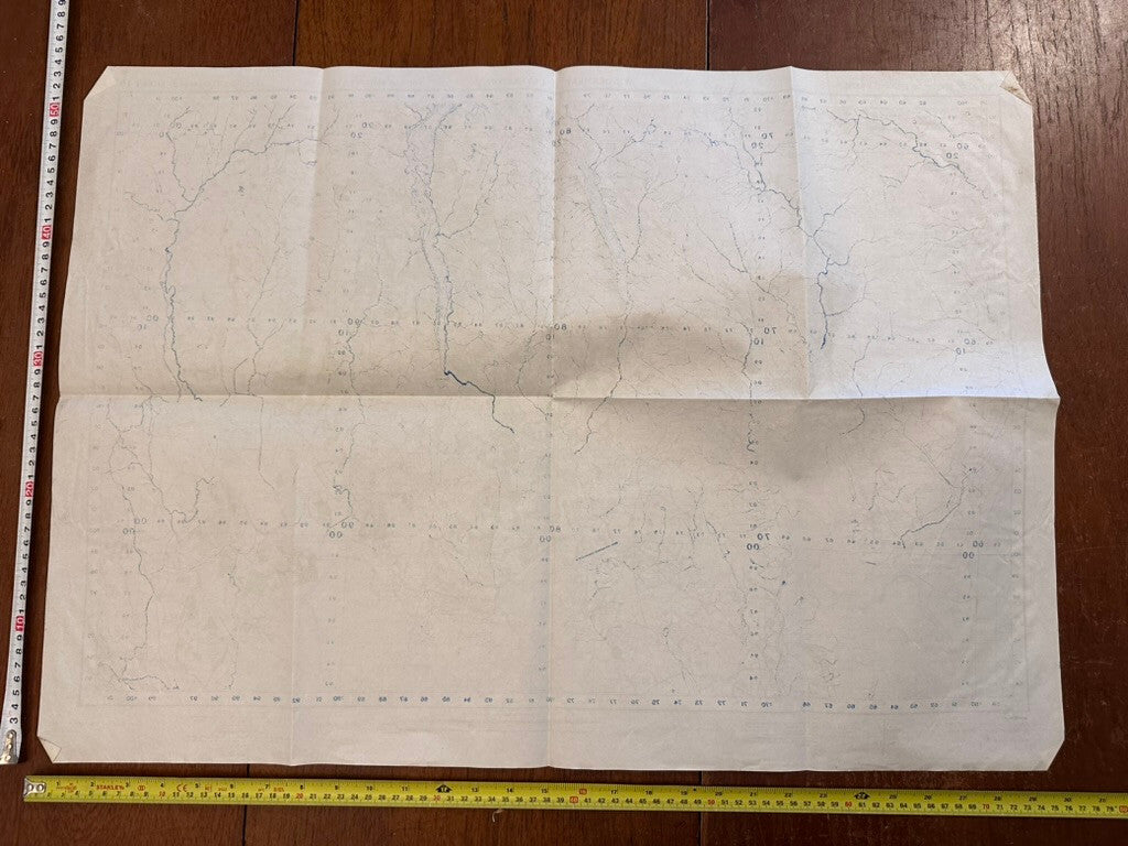 Original WW2 British Army GSGS Os Map of Great Britain - Windermere & Ulverston - The Militaria Shop