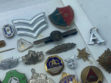 Charger l&#39;image dans la galerie, Original Large Group of Enamel Badges, Pins, Medals &amp; Medallions
