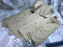 Load image into Gallery viewer, Original WW2 - 1943 Dated Soldier&#39;s Canvas Washing / Clothing Bags - 6 in Total
