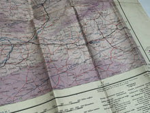 Load image into Gallery viewer, Original WW2 British Army / RAF Map - Satpura Mountains
