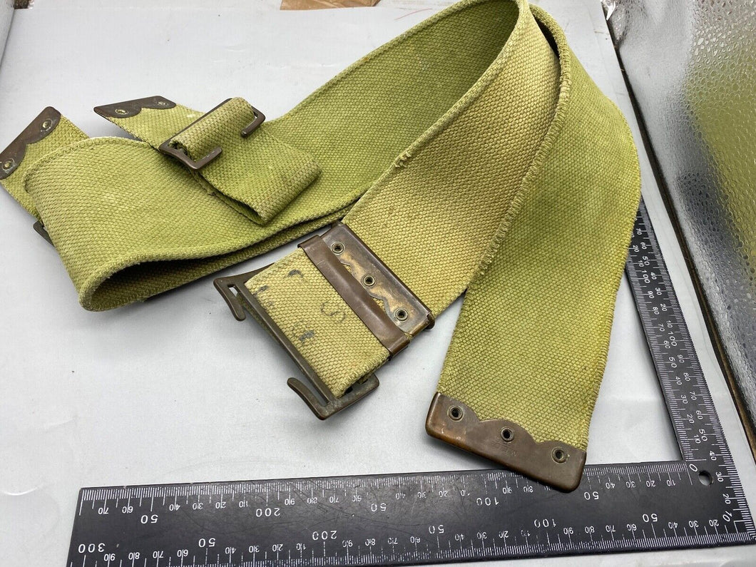 Original WW1 1908 Pattern Webbing Belt - Irish Army 1925 Dated - Mills Co