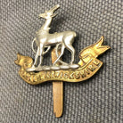 Original WW2 British Army Cap Badge - Royal Warwickshire - The Militaria Shop