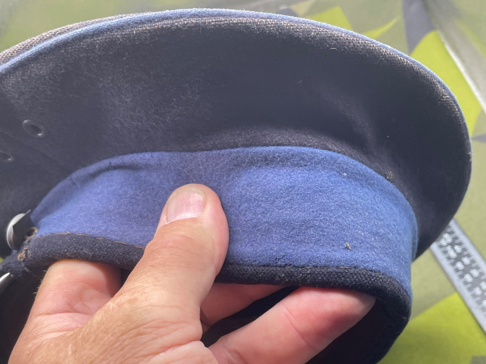 Original British Army - Musician's Peaked Cap - Size 52cm - The Militaria Shop