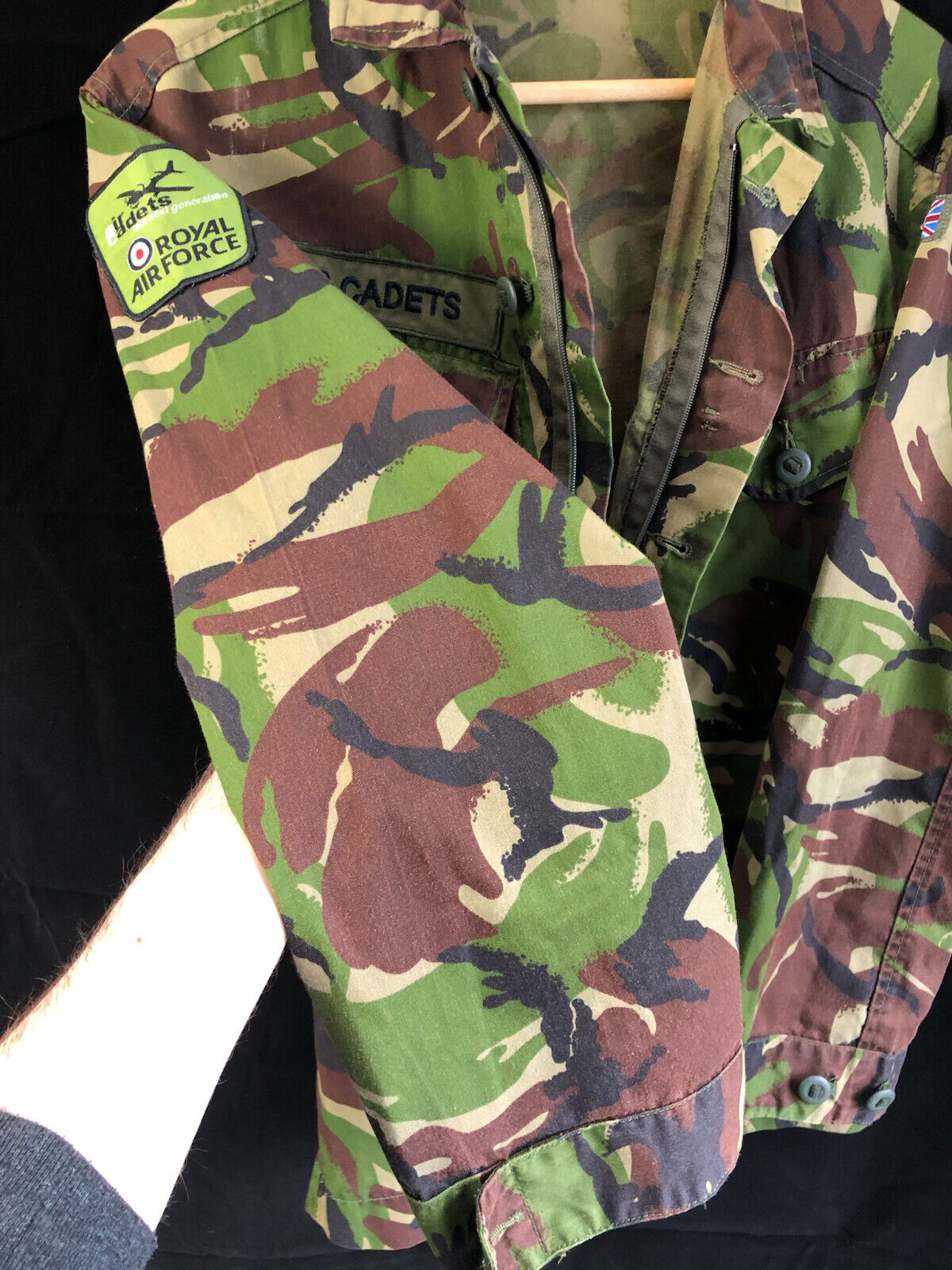 Genuine British Army DPM Combat Lightweight Combat Jacket Smock - 170/88 - RAF - The Militaria Shop