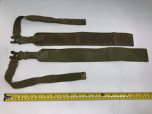 Load image into Gallery viewer, Original WW2 British Army 37 Pattern Canvass L Straps Set
