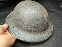 Load image into Gallery viewer, Original WW2 British Civil Defence Home Front Mk2 Brodie Helmet
