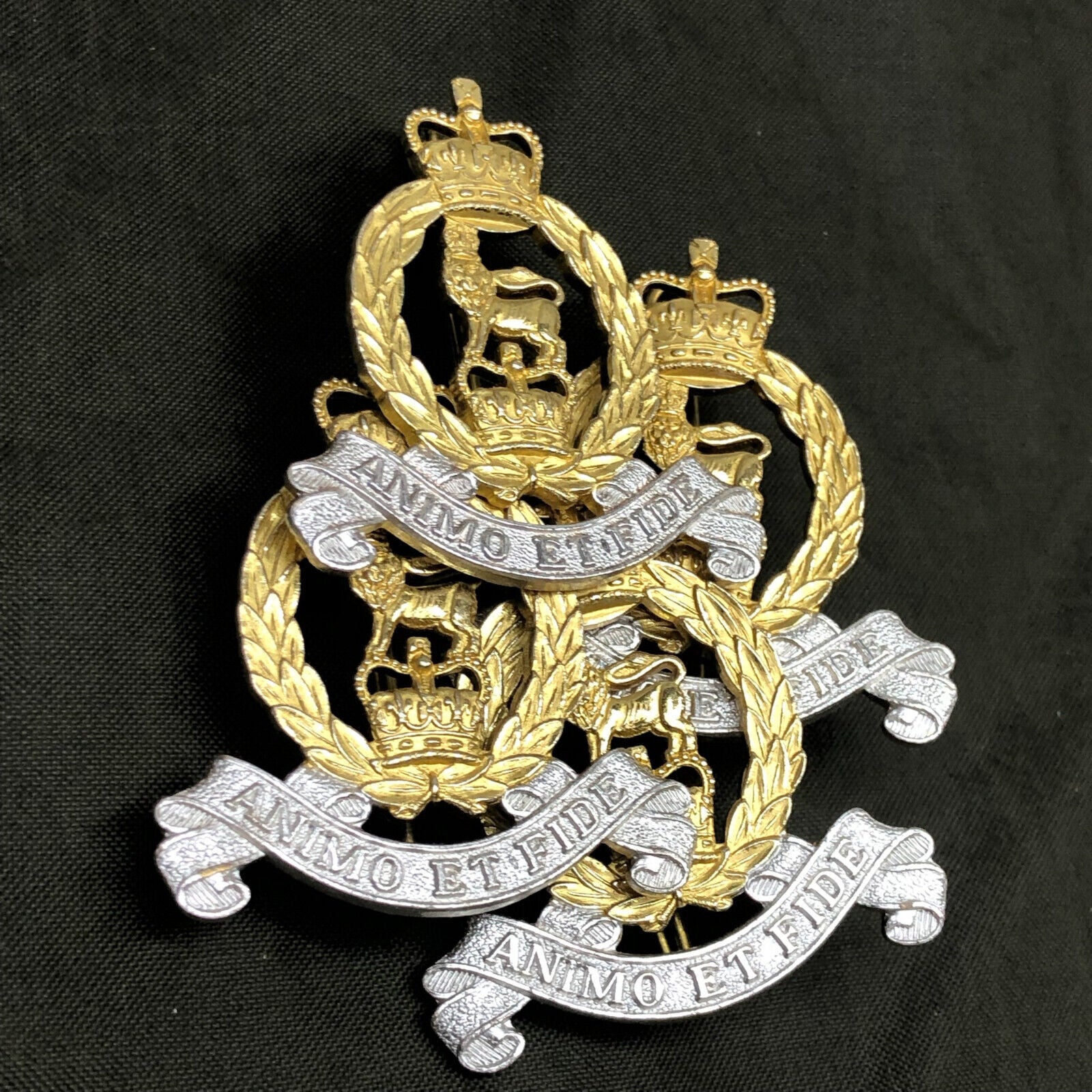 Genuine British Army Adjutant General’s Corps AGC Cap Badge - The Militaria Shop