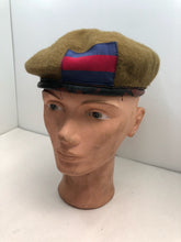 Load image into Gallery viewer, Genuine British Army Guards Regiment Khaki Regimental Beret Hat - Size 59cm
