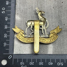 Load image into Gallery viewer, Original WW2 British Army Cap Badge - Royal Warwickshire Regiment
