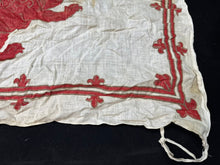 Charger l&#39;image dans la galerie, Original WW2 Scottish Royal Banner of Scotland Rampant Lion Flag - Vehicle Flag
