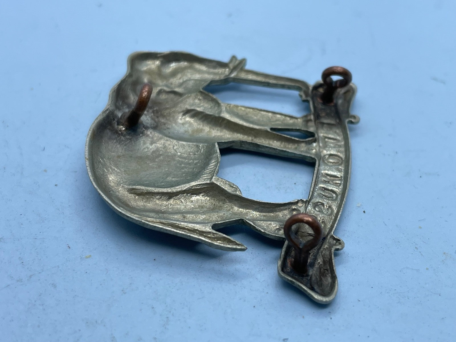 British Army - 19th Prince of Wales's Own Hussars Slouch Hat Badge - The Militaria Shop