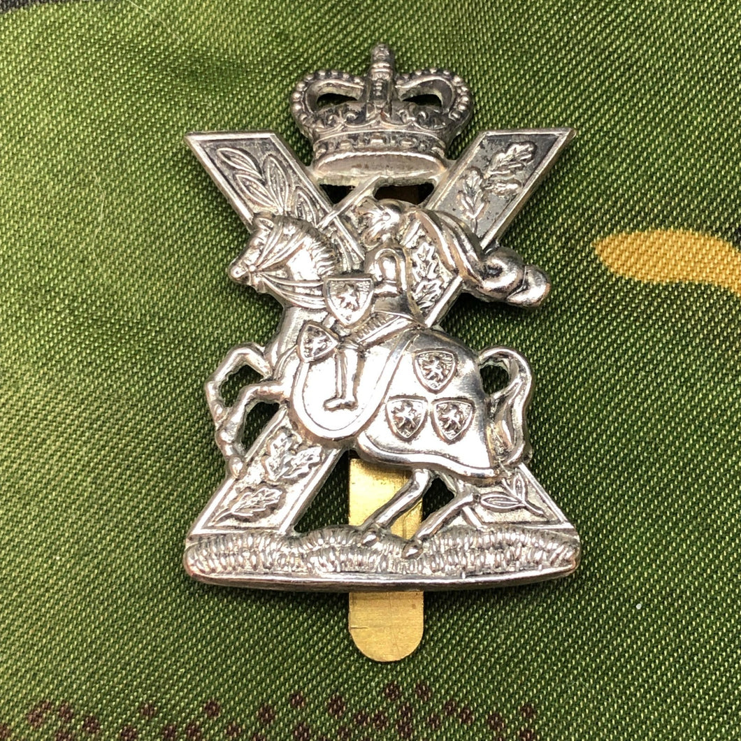 Genuine British Army Cap Badge - Fife & Forfar Yeomanry - The Militaria Shop