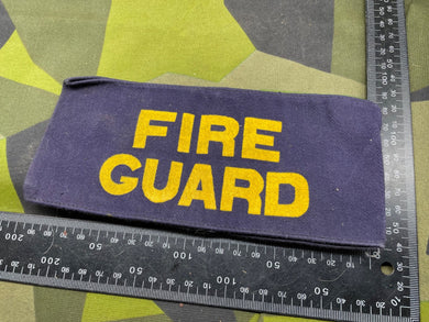Original WW2 British Home Front Warden/Fire Guard Armband - The Militaria Shop