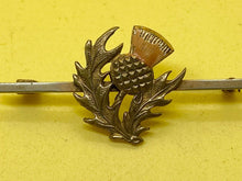 Load image into Gallery viewer, Victorian / WW1 London Scottish Volunteers (7th Middlesex) Sweetheart Brooch
