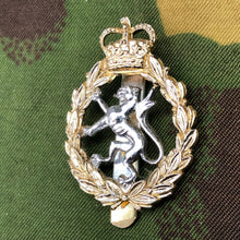 Load image into Gallery viewer, Original British Staybrite Army Cap Badge - Women&#39;s Royal Army Corps - The Militaria Shop

