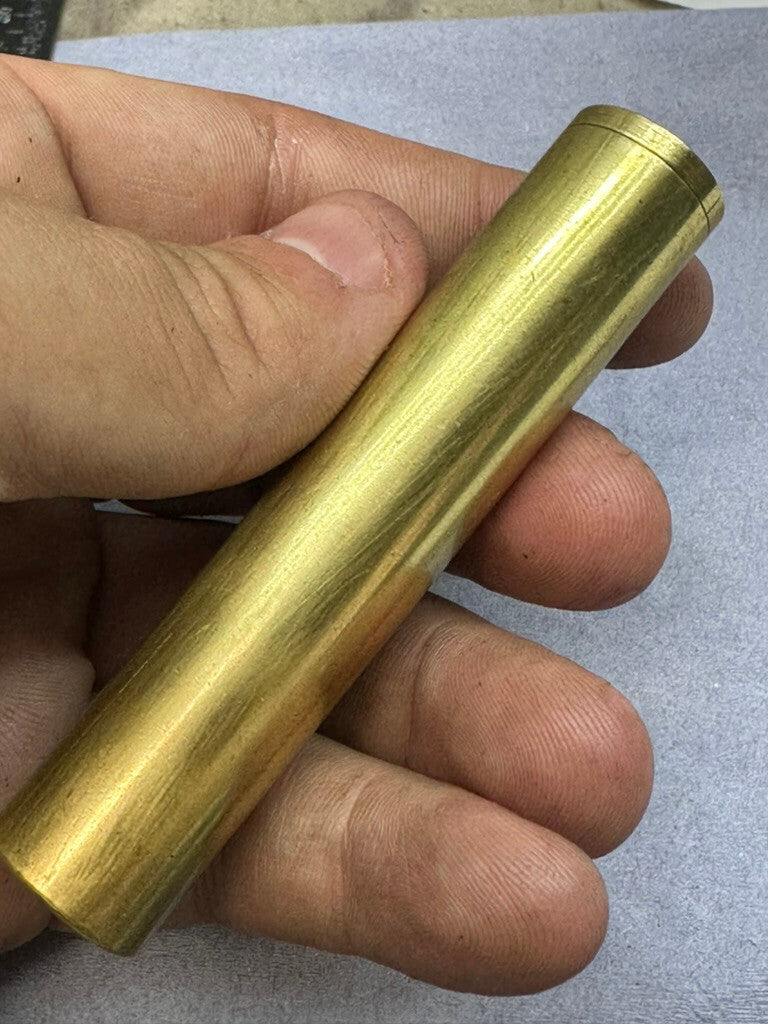 Original WW1 British Army SMLE Enfield Brass Oil Bottle - The Militaria Shop