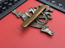 Lade das Bild in den Galerie-Viewer, Original WW2 British Army North Staffordshire Regiment Cap Badge
