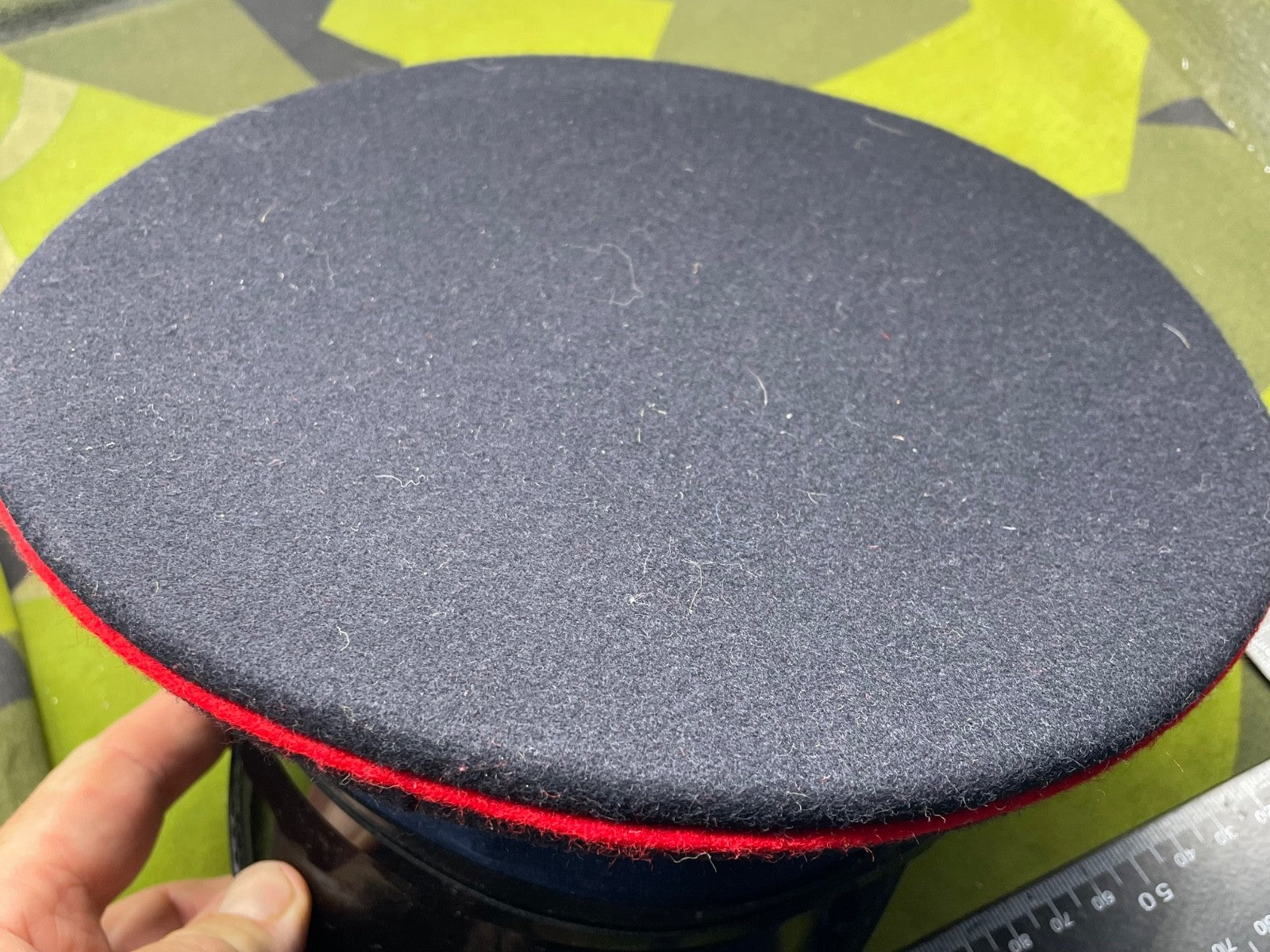 Original British Army Royal Engineers Peaked Cap - 55cm - The Militaria Shop