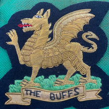 Load image into Gallery viewer, British Army Bullion Embroidered Blazer Badge - Royal East Kent Regiment - Buffs
