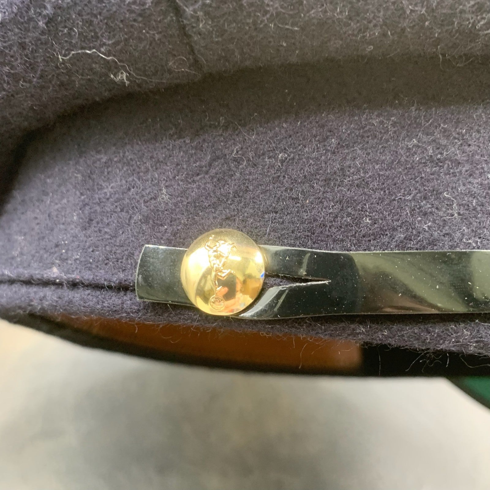Genuine British Army Cap Royal Signals with Badge - Size 56 - The Militaria Shop