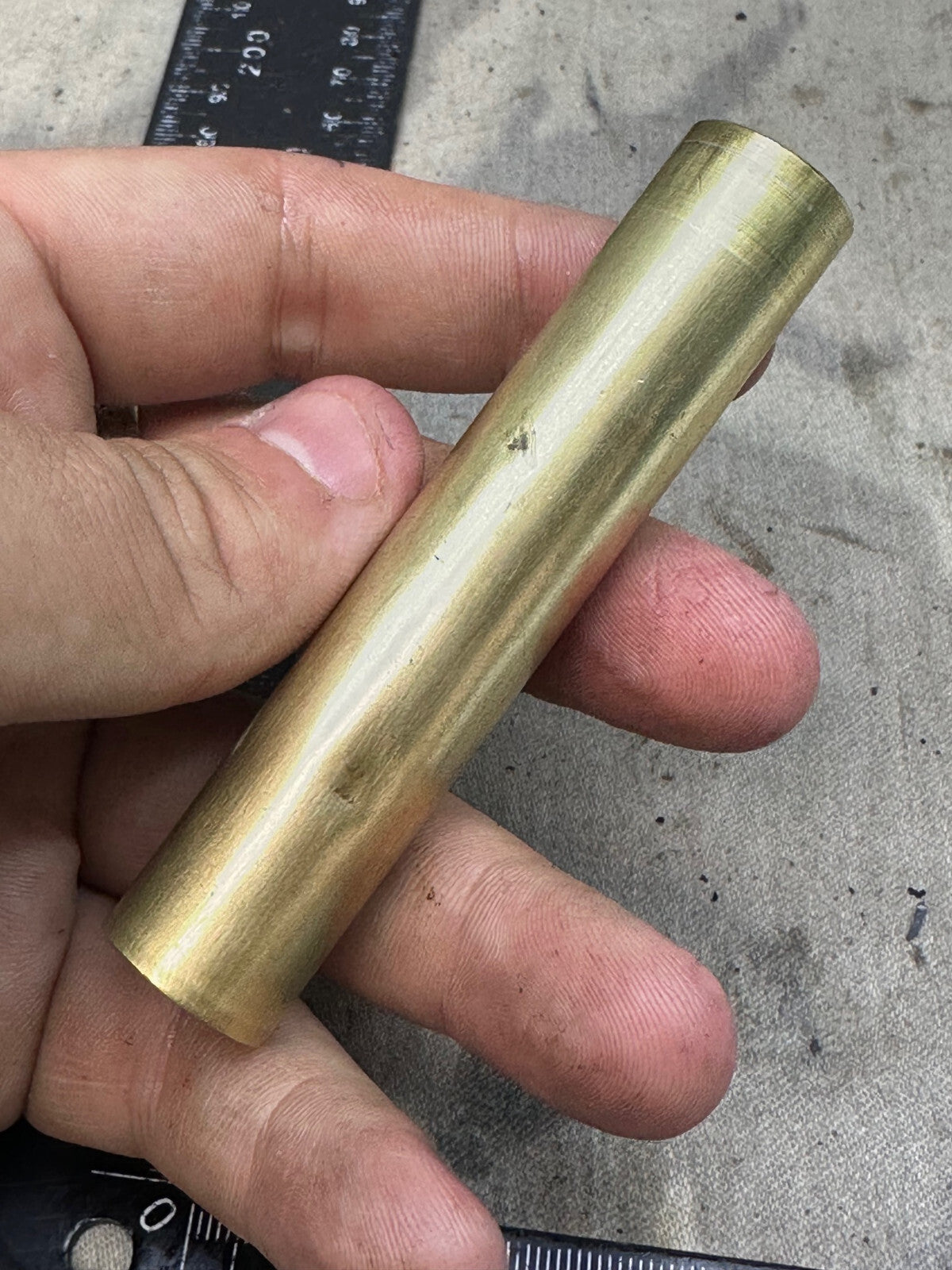 Original WW1 British Army SMLE Enfield Brass Oil Bottle - EFD - The Militaria Shop