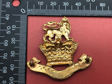 Load image into Gallery viewer, British Army Cap Badge - Victorian Crown The Royal Dragoons Reproduction
