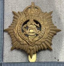 Load image into Gallery viewer, Original WW1 British Army Serice Corps ASC Cap Badge - King&#39;s Crown
