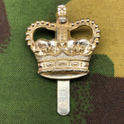 Original British Staybrite Army Cap Badge Ministry of Defence Civilian Employee - The Militaria Shop